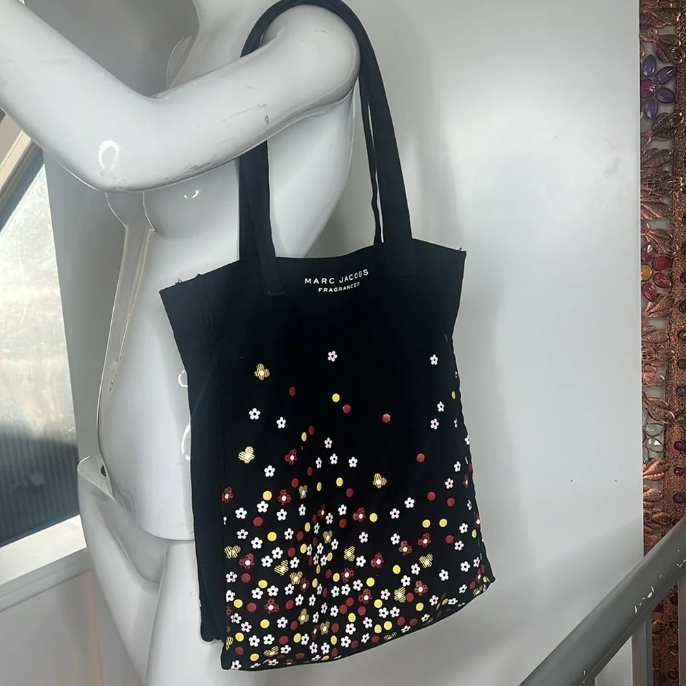 Marc Jacobs Fragrances Cotton Shoulder Tote Bag